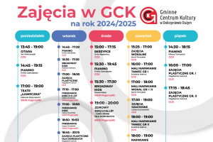 Rozkład zajęć